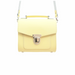 Handmade Leather Sugarcube Handbag - Primrose - Yellow-5