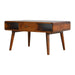 Curved Chestnut Coffee Table wholesalers