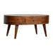 Chestnut Rounded Coffee Table wholesalers