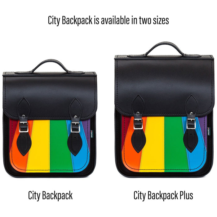 Handmade Leather City Backpack - Pride-6