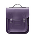 Handmade Leather City Backpack - Purple-0