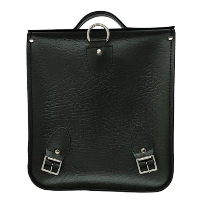 Handmade Leather City Backpack - Executive - British Racing Green-2