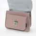 Luna Handmade Leather Bag - Rose Quartz-2