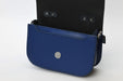 Aura Handmade Leather Bag - Royal Blue-2