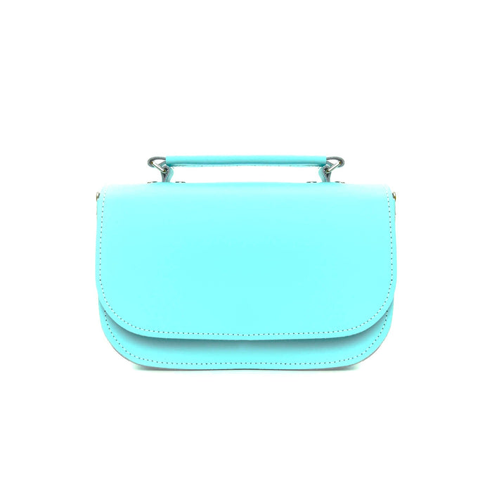 Aura Handmade Leather Bag - Limpet - Shell Blue-0