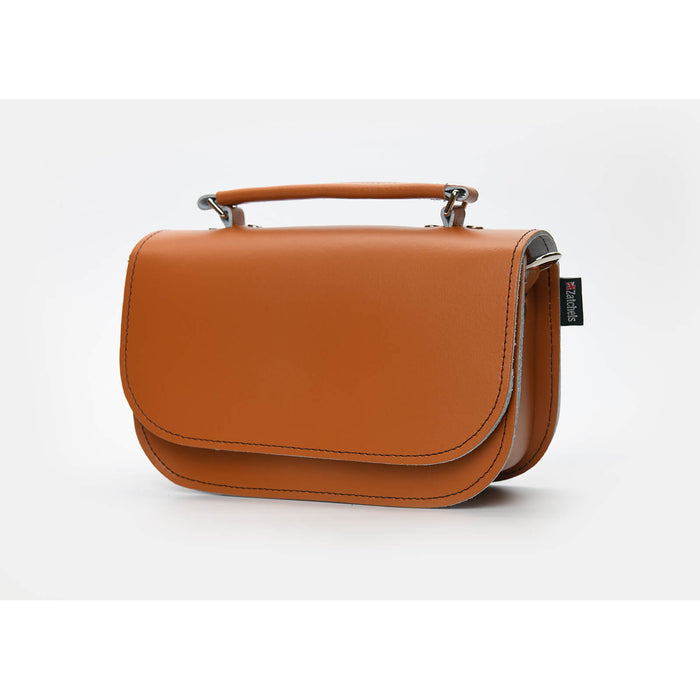 Aura Handmade Leather Bag - Burnt Orange-1