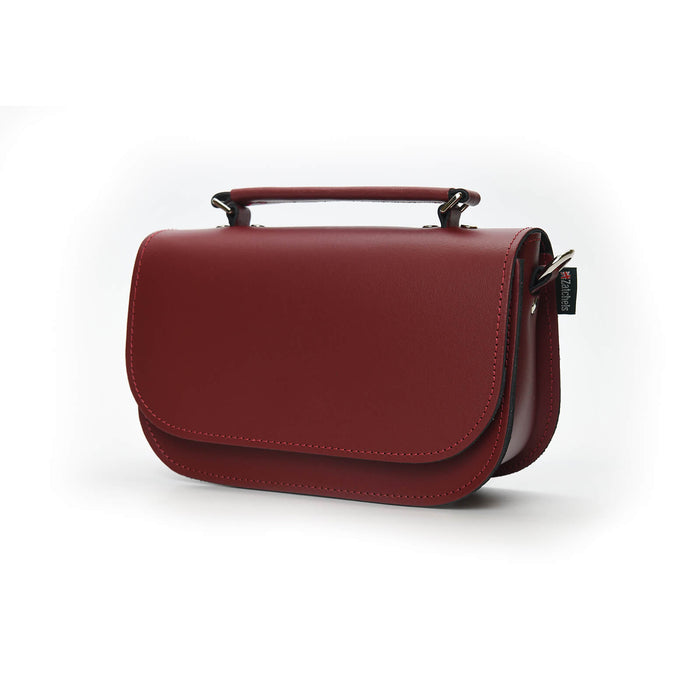 Aura Handmade Leather Bag - Oxblood Red-1