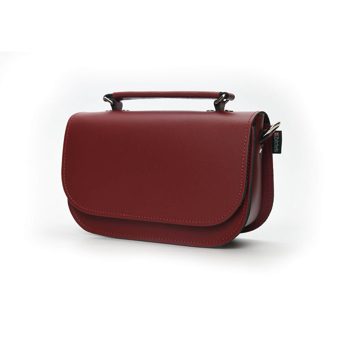 Aura Handmade Leather Bag - Oxblood Red - Love Thy Bargains