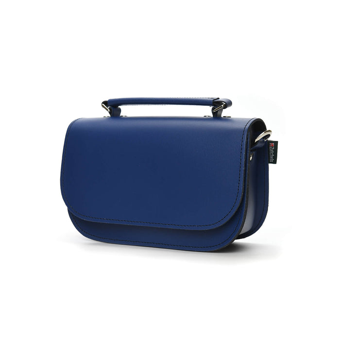 Aura Handmade Leather Bag - Royal Blue-1