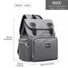 E1976 - Kono Travel Baby Changing Backpack With Usb Charging Interface - Grey - Image 4