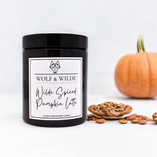 Spiced Pumpkin Latte Luxury Halloween | Autumn Scented Candle-0