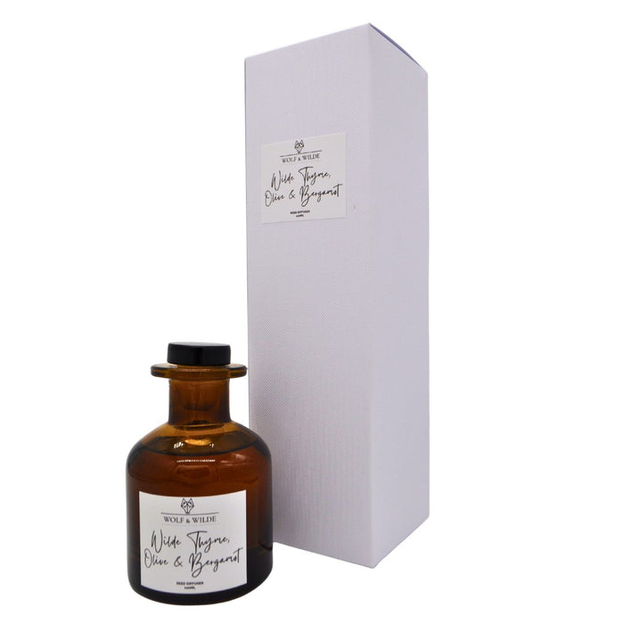 Thyme, Olive & Bergamot 120ml Reed Diffuser With 8 Reeds-2