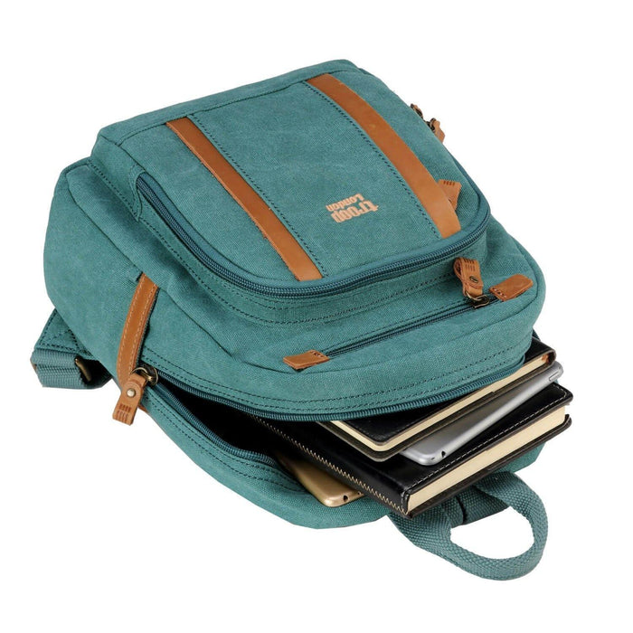 TRP0255 Troop London Classic Canvas Backpack - Small-9