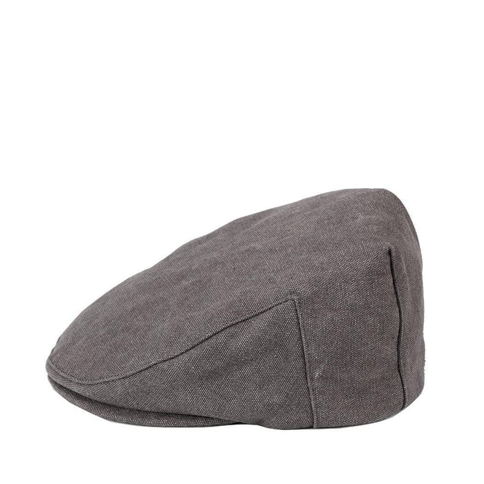 TRP0503 Troop London Accessories Canvas Old School Style Hat, Flat Cap, Shelby Newsboy Cap-2