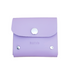 Handmade Leather Simple Coin Purse - Pastel Violet-0