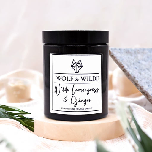 Wilde Lemongrass & Ginger Luxury Aromatherapy Scented Candle-0