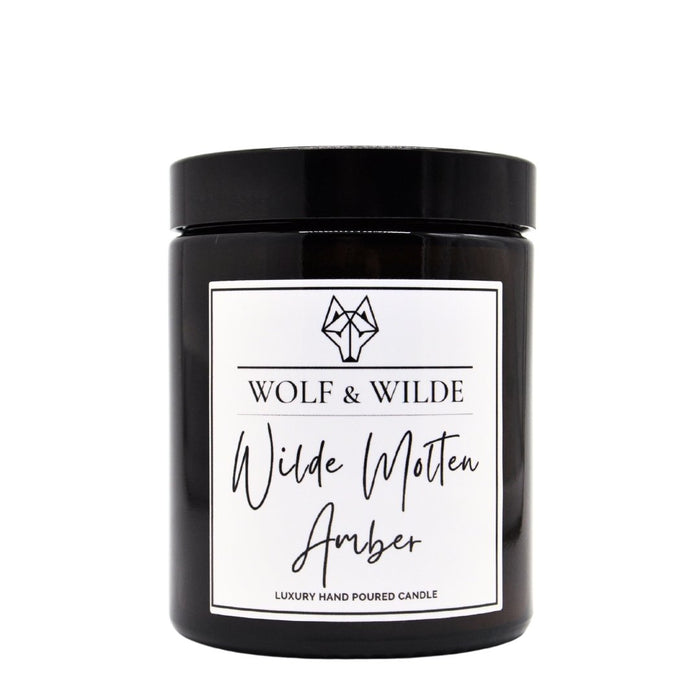 Wilde Molten Amber Luxury Aromatherapy Scented Candle-1