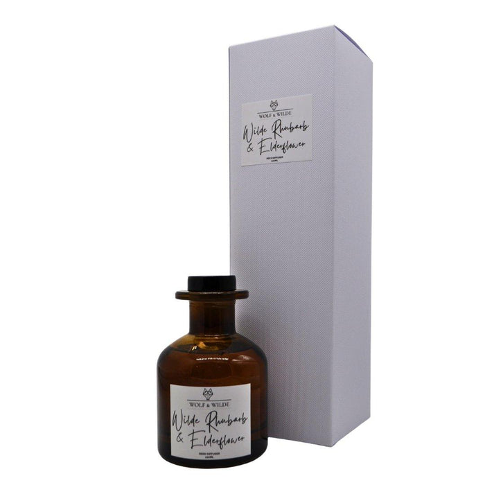 Wilde Rhubarb & Elderflower 120ml Reed Diffuser With 8 Reeds - Love Thy Bargains