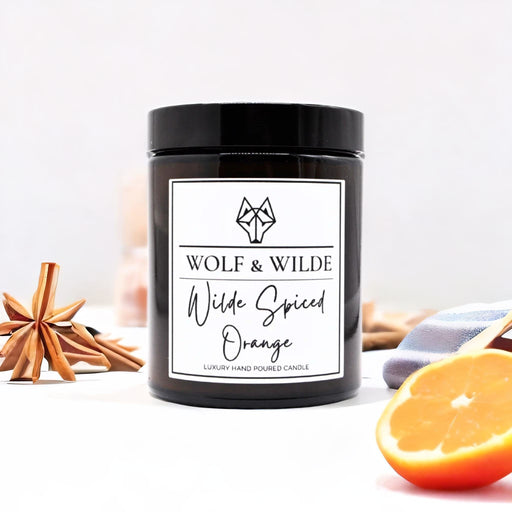 Wilde Spiced Orange Luxury Aromatherapy Scented Candle-0