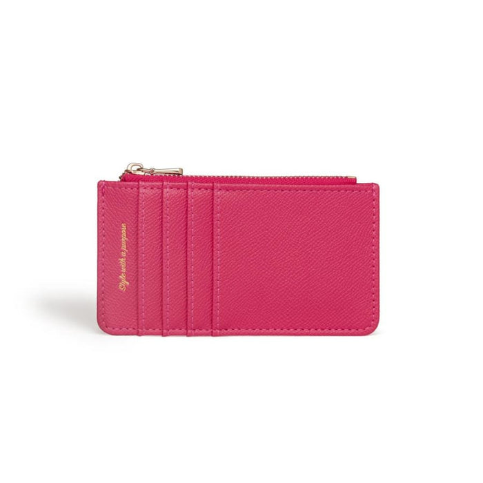 Willow Fuchsia Coin and Card Holder-1