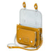 Leather Midi Satchel - Yellow Ochre-2