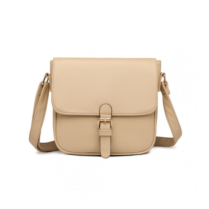 Lb2003 - Miss Lulu Classic Cross Body Shoulder Bag - Khaki